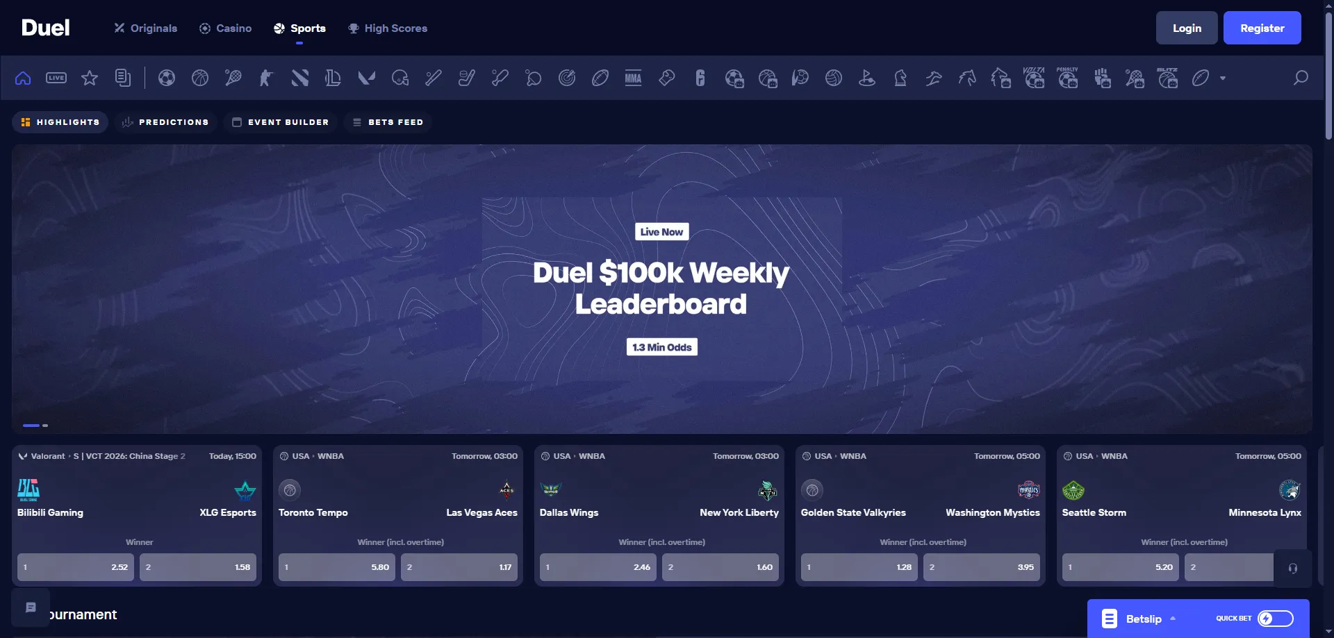 Duel Casino promocije &ndash; leaderboardi in rakeback za slovenske igralce